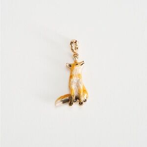 Enamel Fox Pendant by Fable England
